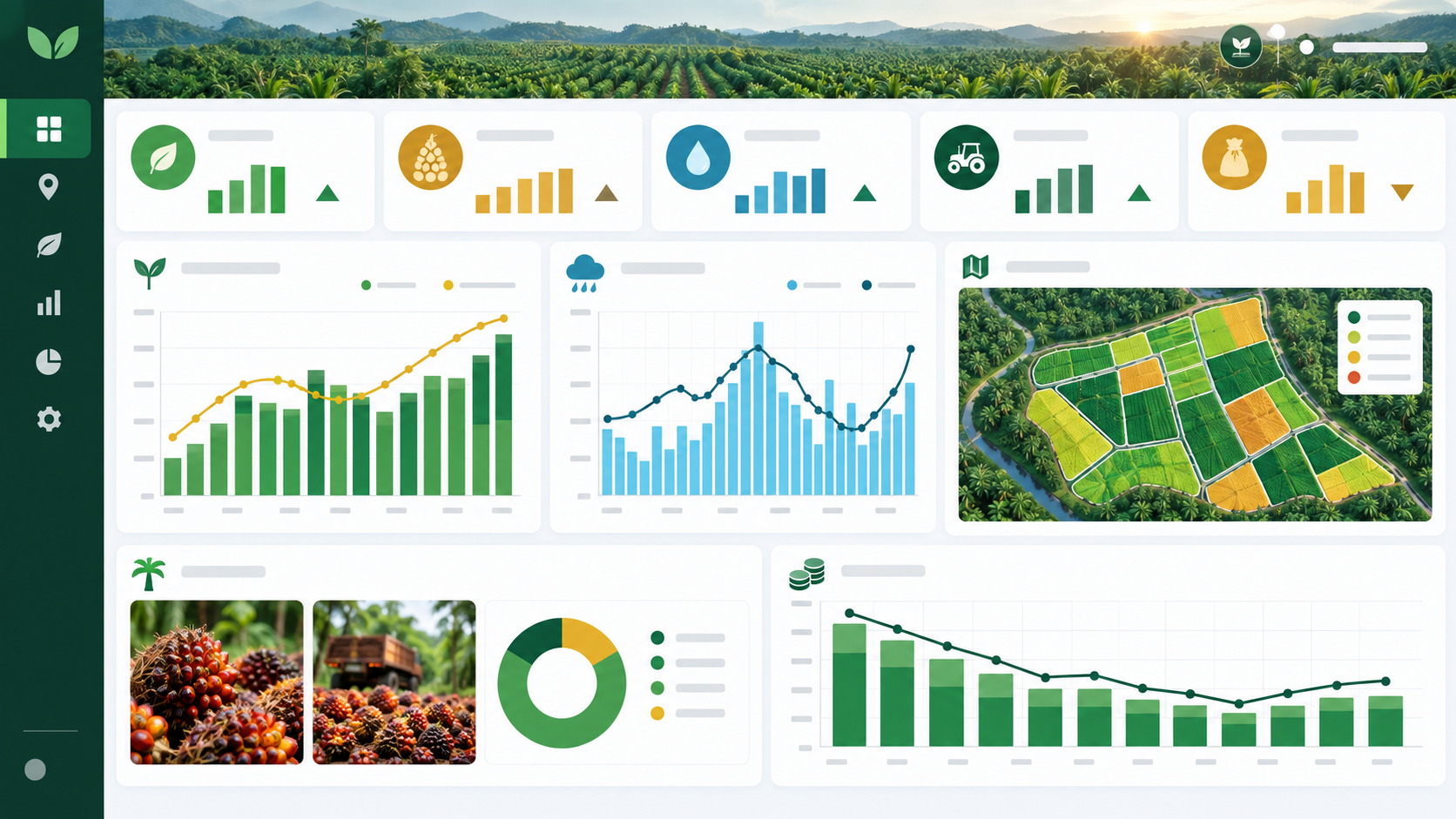 Agriculture intelligence dashboard